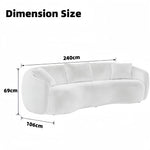 Load image into Gallery viewer, ABC Home Fleece Fabric Overstuffed Multifunction Sofa Chair set for Livingroom Office
