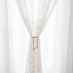 Load image into Gallery viewer, 2 Panels Sheer Color Chiffon Tulle Light Window Textile Curtains Drapes for Bedroom Livingroom
