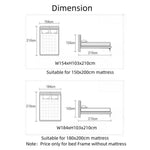 Load image into Gallery viewer, ABC Home Light Luxury Modern  Leather Wrap Bed Frame for Bedroom Without Mattress
