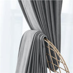 Load image into Gallery viewer, 2 Panels 60% Blackout Curtains for Living Room Thermal Insulated Bedroom Darkening Drapes for Basics Room Window
