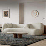Load image into Gallery viewer, ABC Home Light Luxury Fabric Cloud Shaped Sofa set for Livingroom
