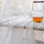 Load image into Gallery viewer, 2 Panels Sheer Color Chiffon Tulle Light Window Textile Curtains Drapes for Bedroom Livingroom

