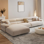 Load image into Gallery viewer, ABC Home Fleece Fabric Overstuffed Multifunction Sofa set for Livingroom Office
