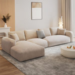 Load image into Gallery viewer, ABC Home Fleece Fabric Overstuffed Multifunction Sofa set for Livingroom Office
