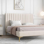 Load image into Gallery viewer, AAH Home Bed Frame Modern King Queen Size for bedroom Without Mattress AAH HOME
