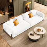 Load image into Gallery viewer, ABC Home Fleece Fabric Overstuffed Multifunction Sofa set for Livingroom Office
