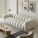 Load image into Gallery viewer, ABC Home Fleece Fabric Overstuffed Multifunction Pumpkin shaped Sofa Chair set for Livingroom Office
