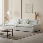 Load image into Gallery viewer, ABC Home Light Luxury Linen Cotton  Fabric Cloud Shaped Sofa set for Livingroom
