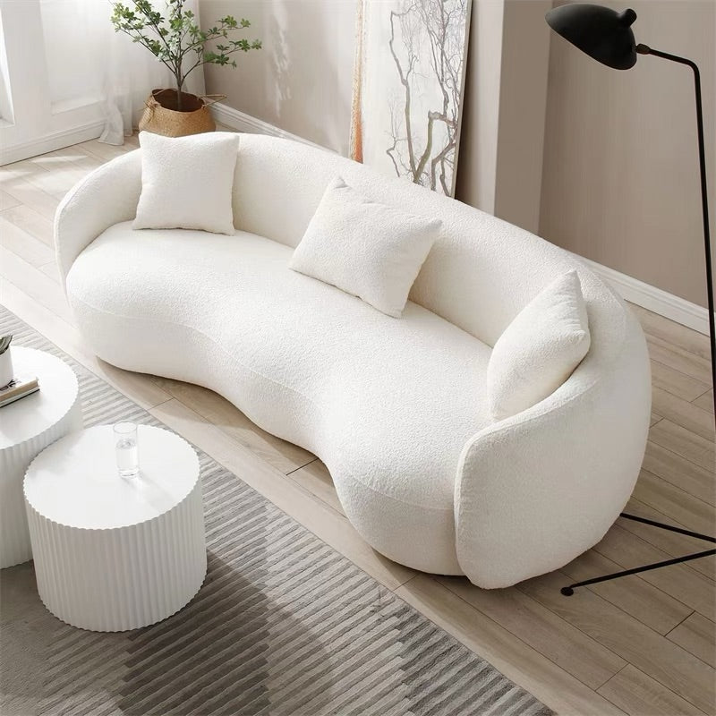 ABC Home Fleece Fabric Overstuffed Multifunction Sofa Chair set for Livingroom Office