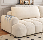Load image into Gallery viewer, ABC Home Light Luxury Fabric Cloud Shaped Sofa set for Livingroom
