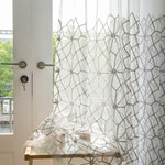Load image into Gallery viewer, 2 Panels Sheer Color Chiffon Tulle Light Window Textile Curtains Drapes for Bedroom Livingroom
