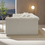 Load image into Gallery viewer, ABC Home Fleece Fabric Overstuffed Multifunction Cloud shaped Sofa Chair set for Livingroom Office

