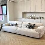 Load image into Gallery viewer, ABC Home Light Luxury Fabric Cloud Shaped Sofa set for Livingroom
