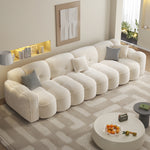 Load image into Gallery viewer, ABC Home Light Luxury Fabric Cloud Shaped Sofa set for Livingroom
