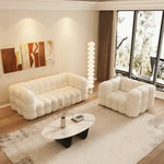 Load image into Gallery viewer, AAH Home Fleece Fabric Overstuffed Multifunction Cloud shaped Sofa Chair set for Livingroom Office AAH HOME

