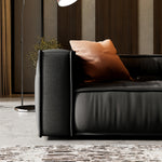 Load image into Gallery viewer, ABC Home Fleece Fabric Overstuffed Multifunction Toast shaped Sofa Chair set for Livingroom Office
