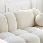 Load image into Gallery viewer, ABC Home Light Luxury Fabric Cloud Shaped Sofa set for Livingroom
