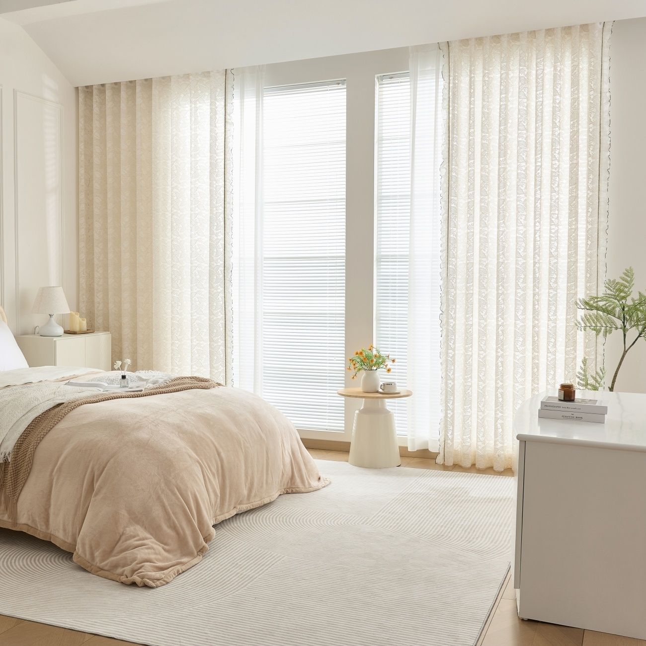 ABC HOME Curtains: 2 Panels Sheer Color Chiffon Tulle Light Window Textile Curtains Drapes for