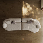 Load image into Gallery viewer, ABC Home Fleece Fabric Overstuffed Multifunction Sofa set for Livingroom Office
