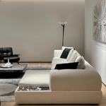Load image into Gallery viewer, ABC Home Light Luxury Fabric Cloud Shaped Sofa set for Livingroom
