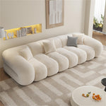 Load image into Gallery viewer, ABC Home Fleece Fabric Overstuffed Multifunction Cloud shaped Sofa Chair set for Livingroom Office
