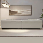 Load image into Gallery viewer, ABC Home Fleece Fabric Overstuffed Multifunction Cloud shaped Sofa Chair set for Livingroom Office
