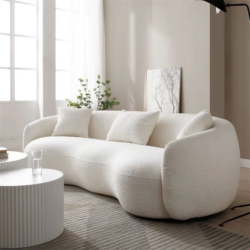 ABC Home Fleece Fabric Overstuffed Multifunction Sofa Chair set for Livingroom Office