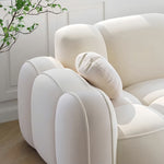 Load image into Gallery viewer, ABC Home Light Luxury Fabric Cloud Shaped Sofa set for Livingroom
