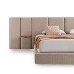 Load image into Gallery viewer, ABC Home Bed Frame Modern Velvet King Queen Size for bedroom Without Mattress
