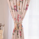 Load image into Gallery viewer, 2 Panels 60% Blackout Colorful Flowers Floral Curtains for Living Room Thermal Insulated Bedroom Darkening Drapes for Basics Room Window
