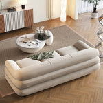 Load image into Gallery viewer, ABC Home Light Luxury Fabric Cloud Shaped Sofa set for Livingroom
