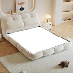 Load image into Gallery viewer, ABC Home Bed Frame Modern Velvet King Queen Size for bedroom Without Mattress
