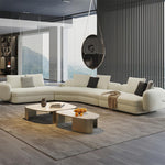 Load image into Gallery viewer, ABC Home Fleece Fabric Overstuffed Multifunction Sofa set for Livingroom Office
