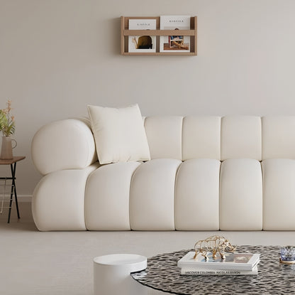 ABC Home Fleece Fabric Overstuffed Multifunction Cloud shaped Sofa Chair set for Livingroom Office