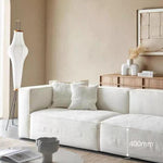 Load image into Gallery viewer, ABC Home Light Luxury Linen Fabric Tofu-block Shaped Sofa set for Livingroom
