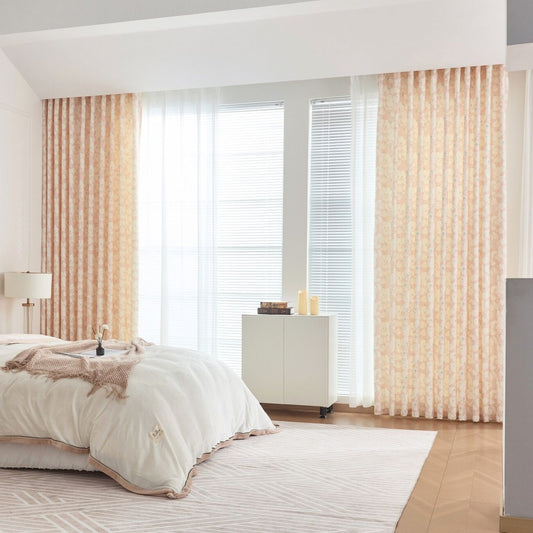 ABC HOME Curtains: 2 Panels 100% Blackout Curtains for Living Room Thermal Insulated Bedroom Da