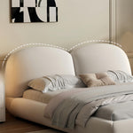 Load image into Gallery viewer, ABC Home Bed Frame Modern Velvet King Queen Size for bedroom Without Mattress
