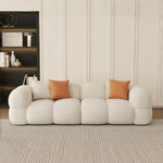 Load image into Gallery viewer, ABC Home Light Luxury Fabric Cloud Shaped Sofa set for Livingroom

