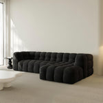 Load image into Gallery viewer, AAH Home Fleece Fabric Overstuffed Multifunction Cloud L-shaped Sofa Chair set for Livingroom Office AAH HOME
