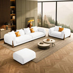 Load image into Gallery viewer, ABC Home Fleece Fabric Overstuffed Multifunction Sofa set for Livingroom Office
