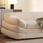 Load image into Gallery viewer, ABC Home Light Luxury Fabric Cloud Shaped Sofa set for Livingroom
