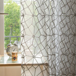 Load image into Gallery viewer, 2 Panels Sheer Color Chiffon Tulle Light Window Textile Curtains Drapes for Bedroom Livingroom
