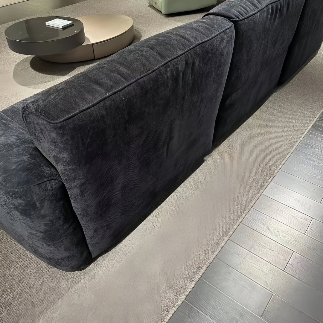 ABC Home Fleece Fabric Overstuffed Multifunction Cloud shaped Sofa Chair set for Livingroom Office