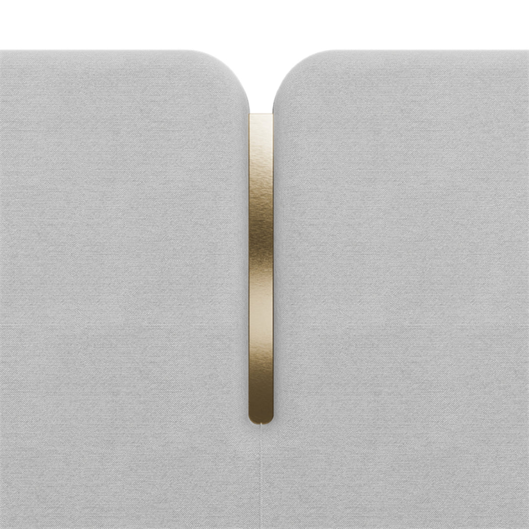 ABC Home Bed Frame Modern Velvet King Queen Size for bedroom Without Mattress
