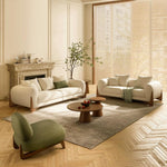 Load image into Gallery viewer, ABC Home Fleece Fabric Overstuffed Multifunction Sofa set for Livingroom Office
