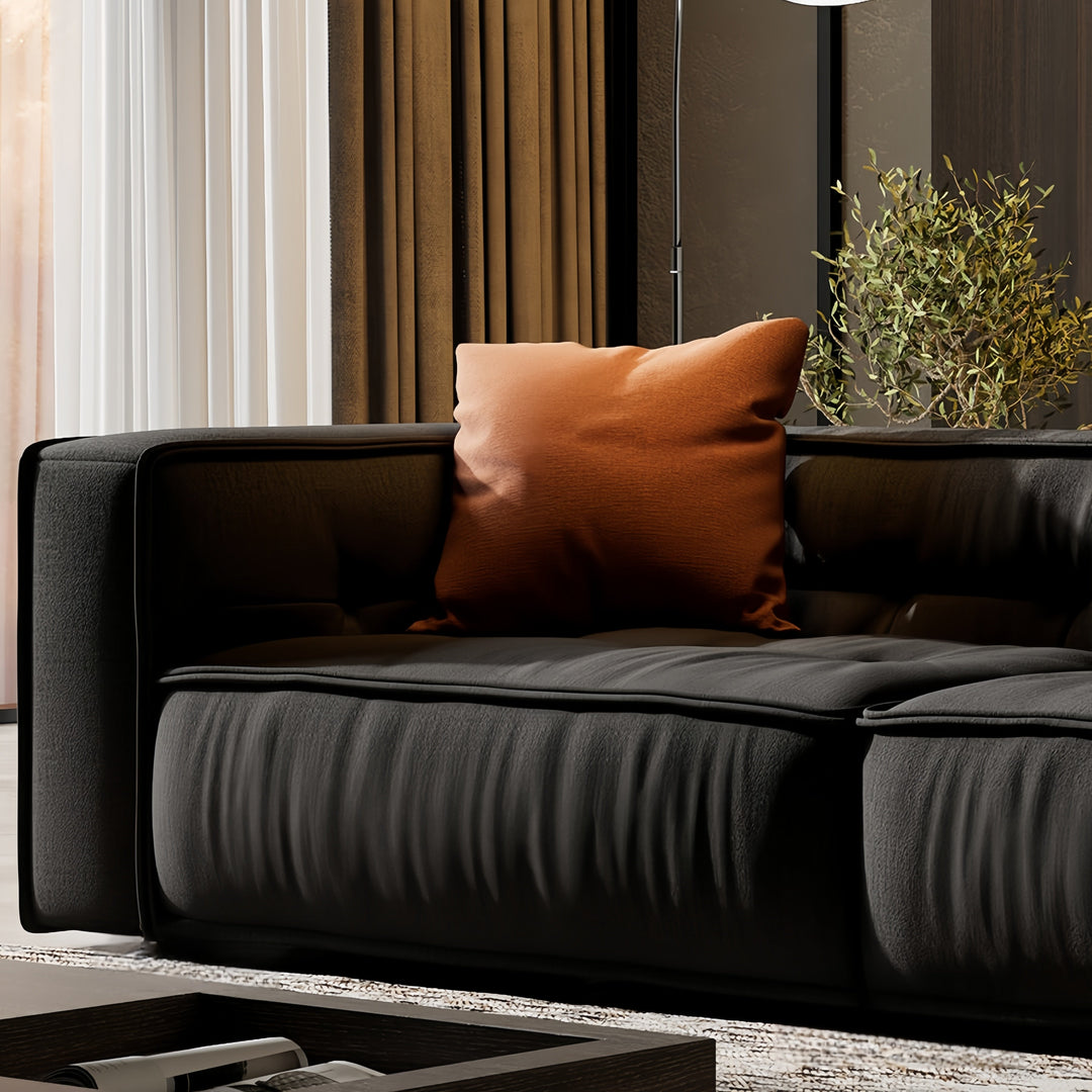 ABC Home Fleece Fabric Overstuffed Multifunction Toast shaped Sofa Chair set for Livingroom Office