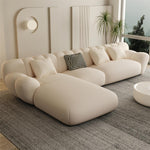 Load image into Gallery viewer, ABC Home Fleece Fabric Overstuffed Multifunction Sofa set for Livingroom Office
