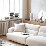 Load image into Gallery viewer, ABC Home Light Luxury Fabric Cloud Shaped Sofa set for Livingroom
