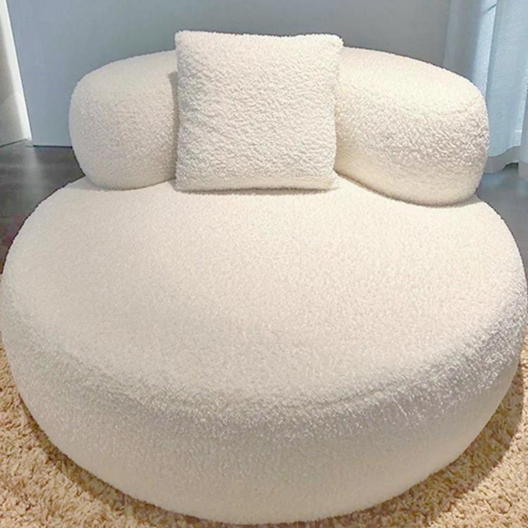 ABC Home Fleece Fabric Overstuffed Multifunction Sofa Chair set for Livingroom Office
