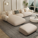 Load image into Gallery viewer, ABC Home Fleece Fabric Overstuffed Multifunction Sofa set for Livingroom Office

